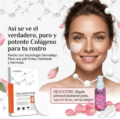 Parches Lifting de Colágeno & Agua de Rosas