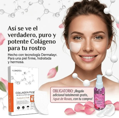 Parches Lifting de Colágeno & Agua de Rosas